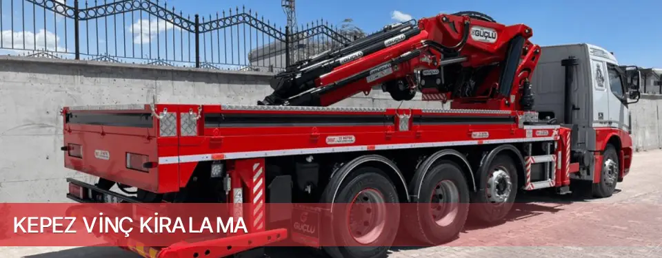 Kepez İlçemi Vinç Kiralama